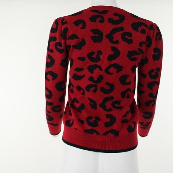 DKNY Rudolph Red Animal Printed Sweater - Picture 4 of 5